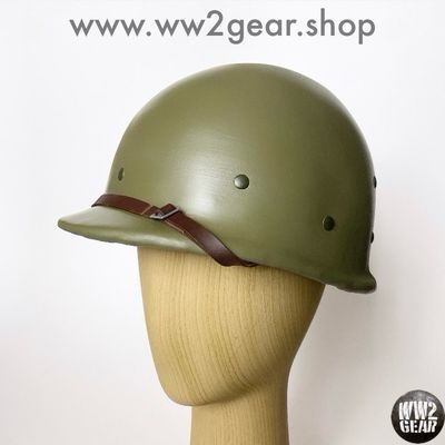 WW2 US Hawley Fibre Liner Reproduction with HBT Webbing