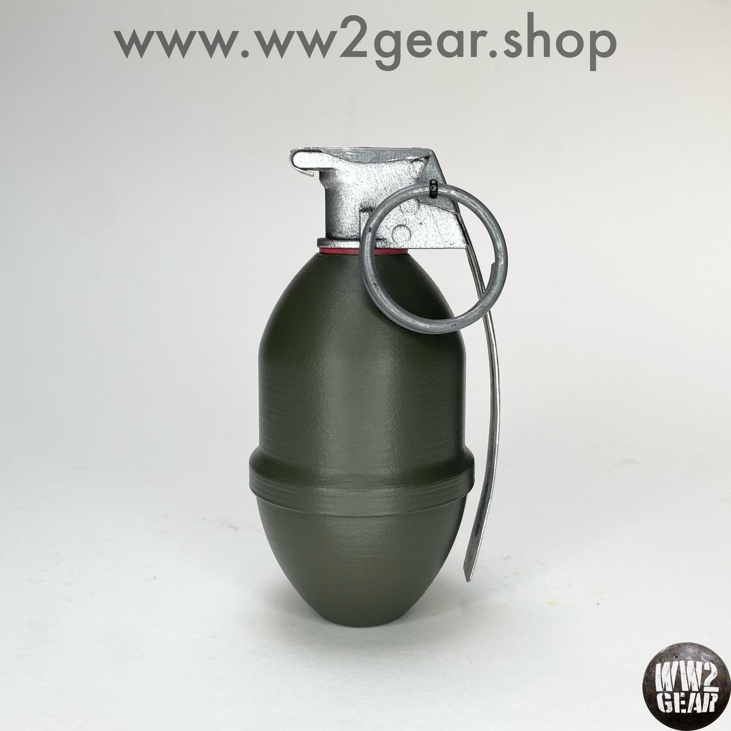 US WW2 MK1 Illumination Grenade Reproduction with Metal Spoon &amp; Ring