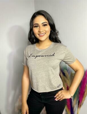 Empowered Crop Tee