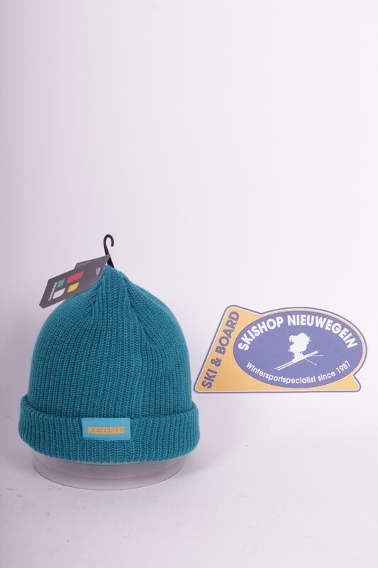 Poederbaas muts Flip blauw/groen Poederbaas muts Flip blauw/groen