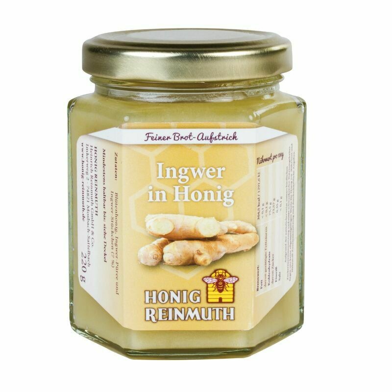Ingwer in Honig 220 gr Ingwer in Honig 220 gr