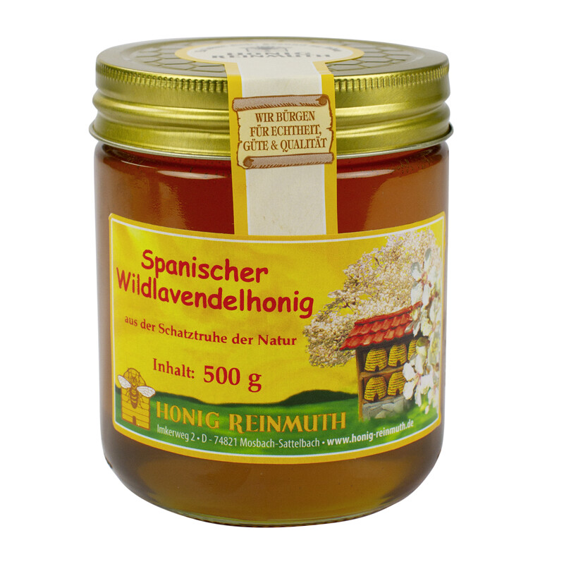 ​Wild-Lavendelhonig, flüssig 500 g