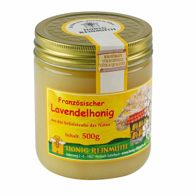 Lavendelhonig, cremig 500 gr Lavendelhonig, cremig 500 gr