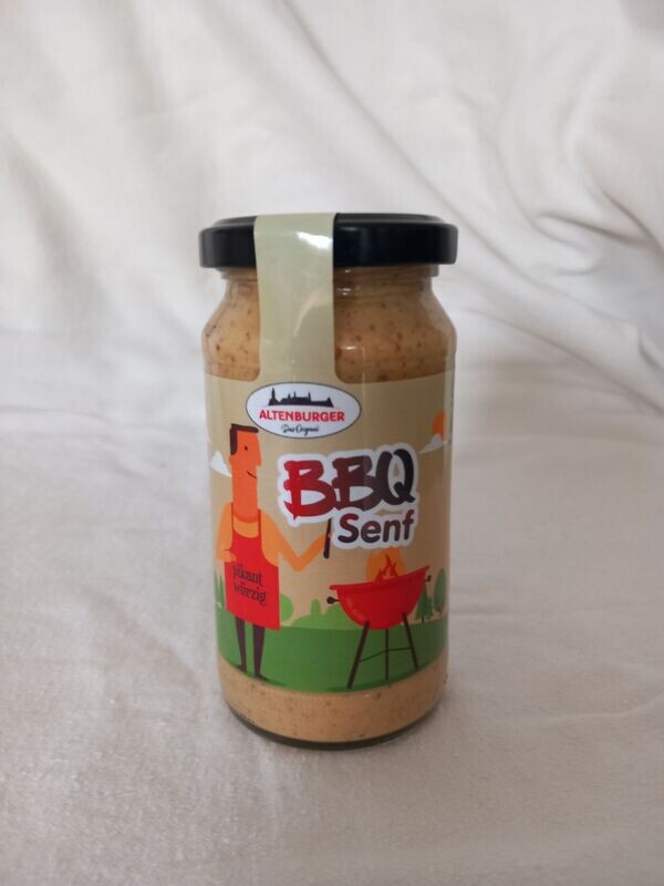 Camper BBQ Senf mittelscharf 200 ml Glas Camper BBQ Senf mittelscharf 200 ml Glas
