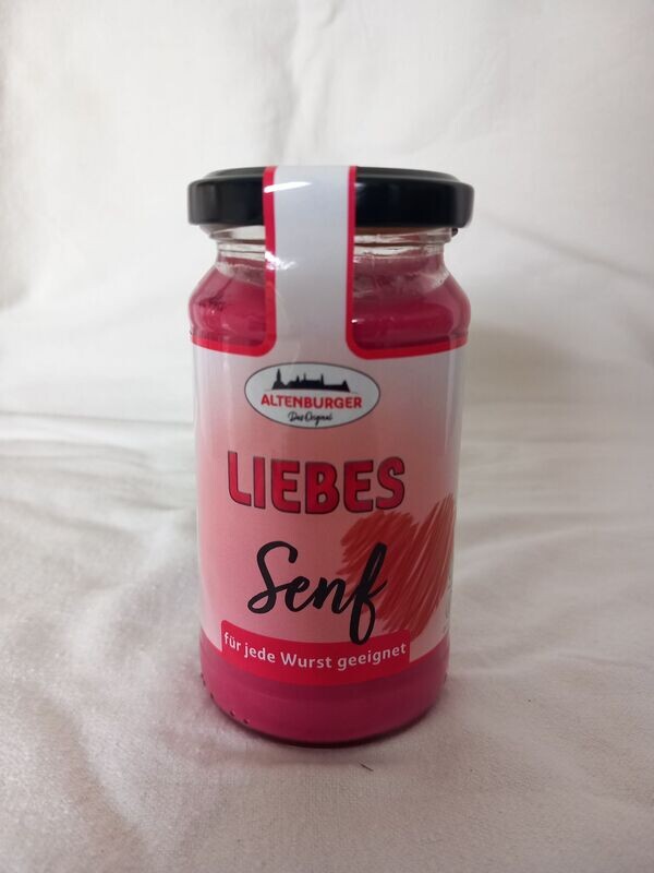 ​Liebessenf mittelscharf 200 ml