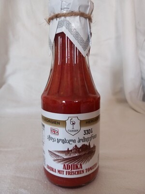 ​Adjika mit frischen Tomaten – Würzsauce – 330 ml - Georgien