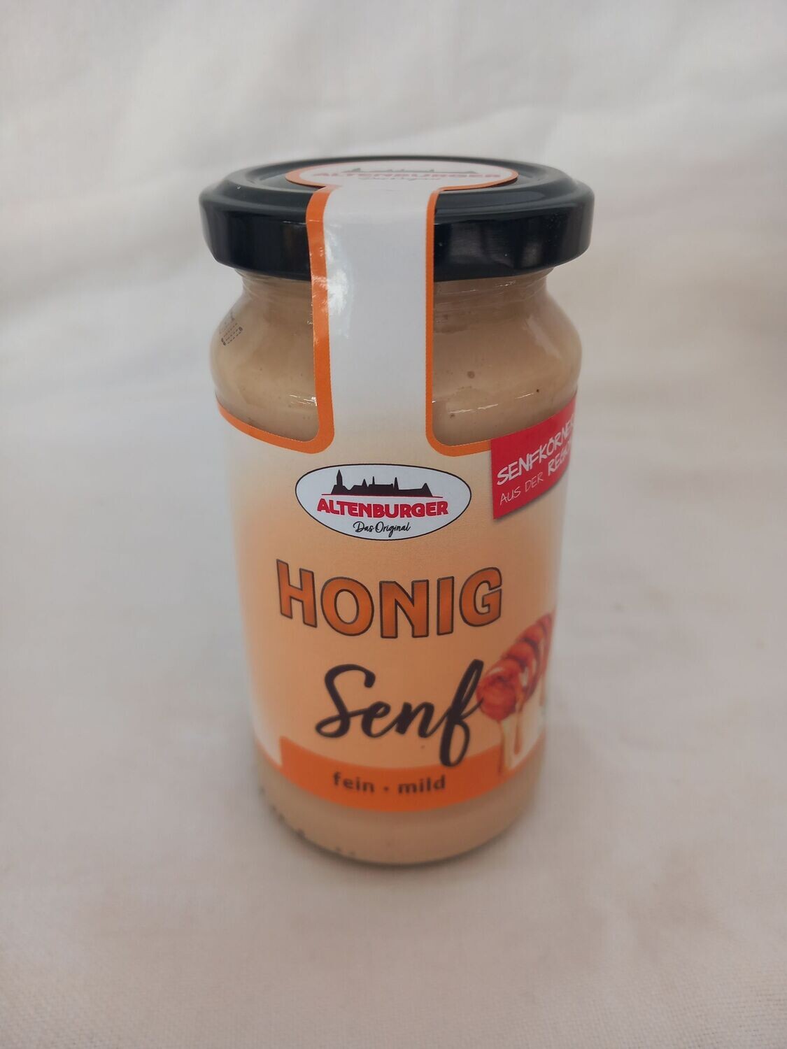 ​Honig Senf - Mittelscharf mit Honig - 200 ml Glas