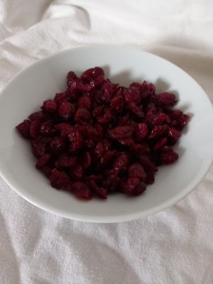 ​Cranberries getrocknet, gesüßt mit Ananasdicksaft, 250 gr.
