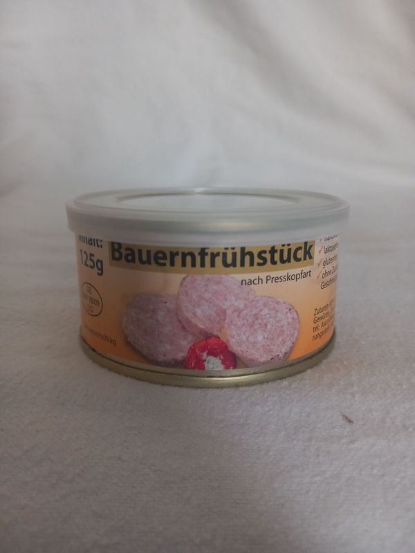Bauernfrühstück von der Ostalb 125 gr. Bauernfrühstück von der Ostalb 125 gr.