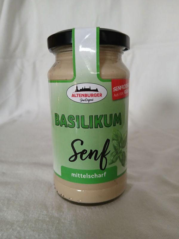 ​Basilikum Senf 200 ml