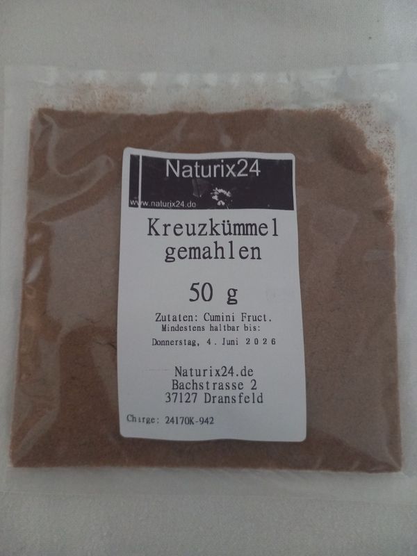 Kreuzkümmel gemahlen 50 gr. Kreuzkümmel gemahlen 50 gr.