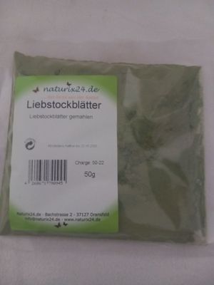 Liebstöckelblätter gemahlen