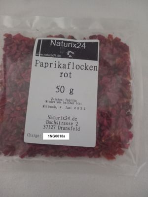 Paprikaflocken 50 gr.