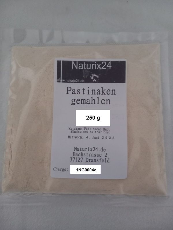 Pastinaken gemahlen 250 gr. Pastinaken gemahlen 250 gr.
