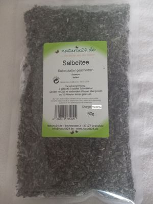 Salbeiblätter geschnitten 100 gr. Salbeiblätter geschnitten 100 gr.