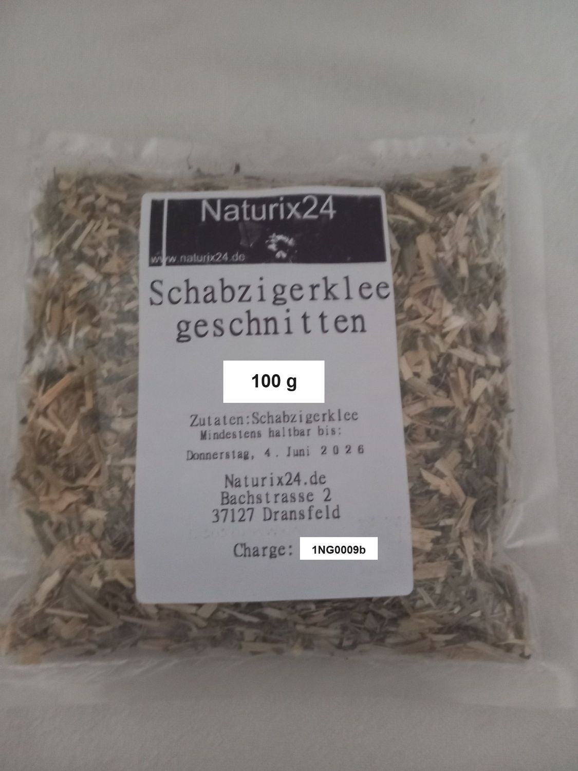 ​Schabzigerklee geschnitten 100 gr.
