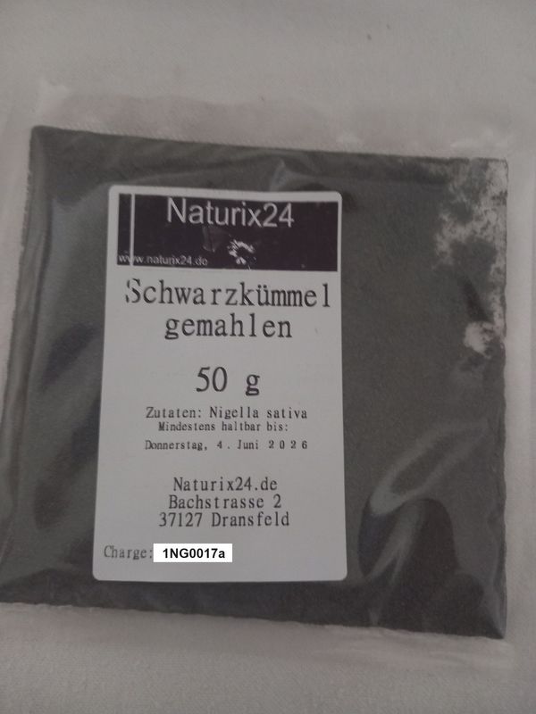Schwarzkümmel gemahlen 50 gr Schwarzkümmel gemahlen 50 gr