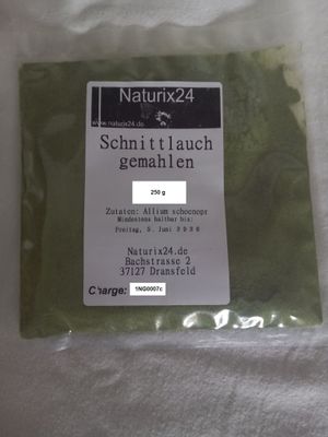 ​Schnittlauchpulver, Schnittlauch gemahlen 250 gr.