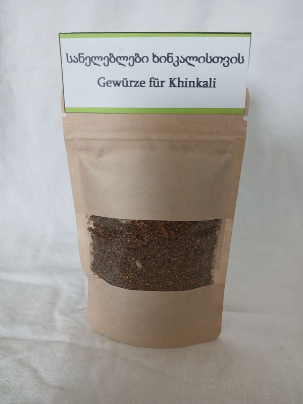 Gewürze für Khinkali – 50 gr. Beutel – Wiederverschließbar – Georgien Gewürze für Khinkali – 50 gr. Beutel – Wiederverschließbar – Georgien