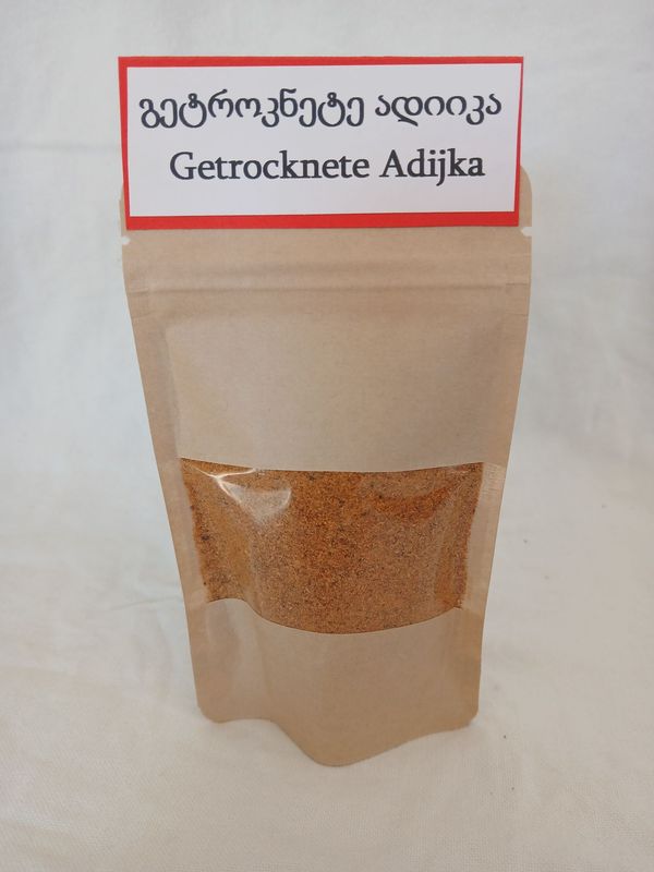 Trockene Adijka – 50 gr. Beutel – Wiederverschließbar Trockene Adijka – 50 gr. Beutel – Wiederverschließbar