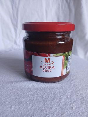 Adjika, pastöse Würzsauce – 210 gr. - Georgien Adjika, pastöse Würzsauce – 210 gr. - Georgien