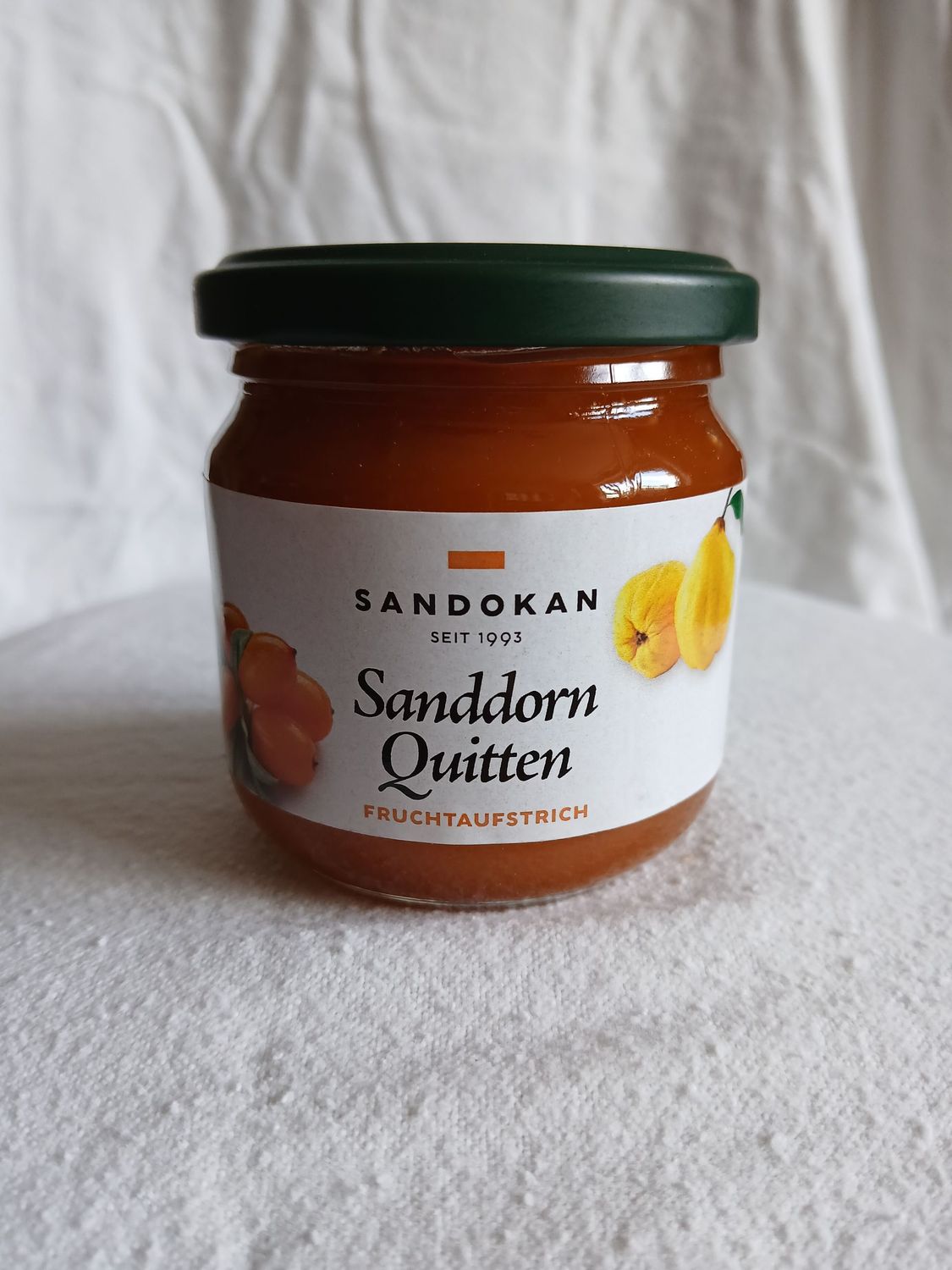Sanddorn-Quitten-Fruchtaufstrich 225 g Sanddorn-Quitten-Fruchtaufstrich 225 g