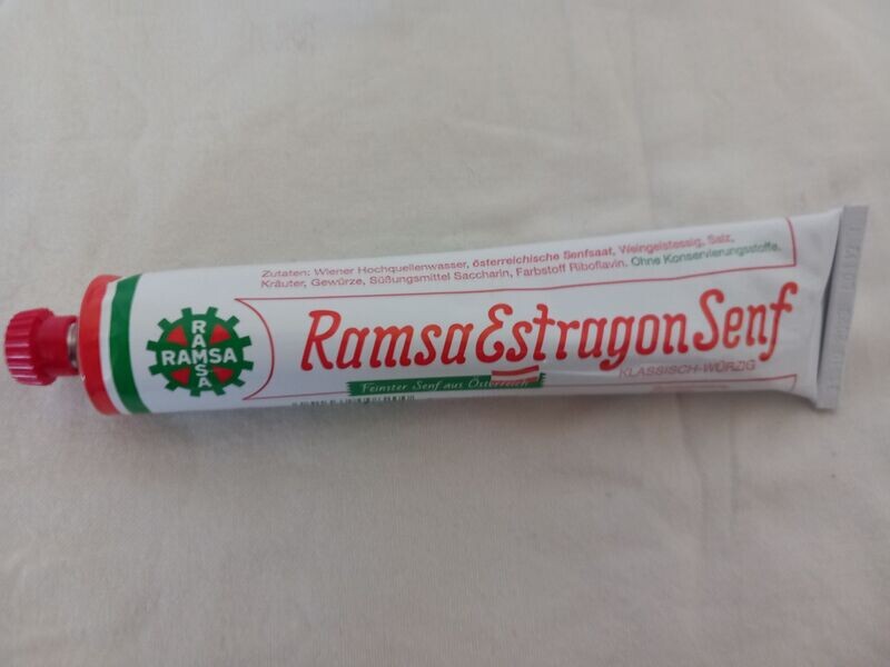 Ramsa Estragon Senf 100 gr. - ACHTUNG MHD: 01.06.2025 - 3 Tuben