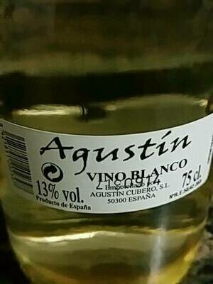 Vi blanc Agustín Cubero