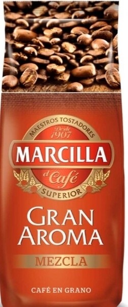 Café Marcilla en Grano mezcla 1kg