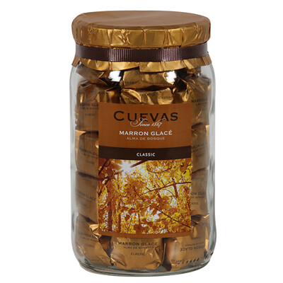 Marron glace CUEVAS frasco 1 kg