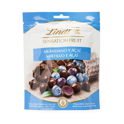 Chocolate fruit sens LINDT bolsa 150g