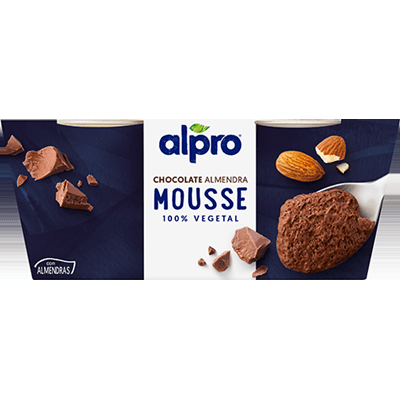 Alpro mousse chocolate/almendra 2ud