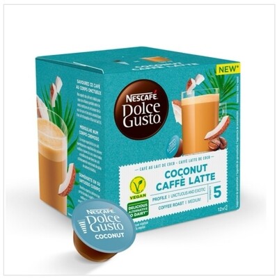 Pack 12 càpsules coconut caffe latte