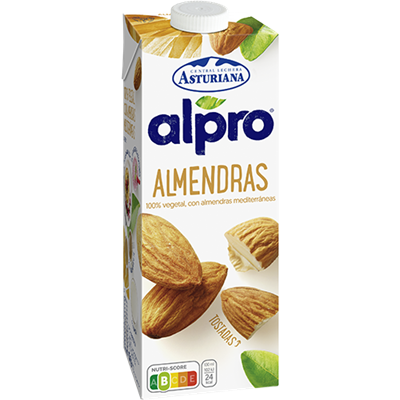 Alpro bebida almendras 1L