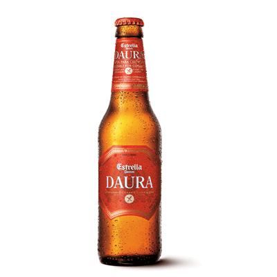 DAMM Daura cerveza 6 botellas x 33cl sin gluten