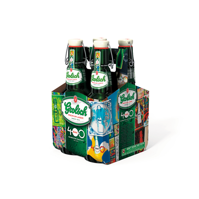 GROLSCH cerveza holandesa botella 45cl x4