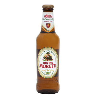 BIRRA MORETTI cerveza italiana botella 33cl x 6