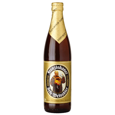 FRANZISKANER Cerveza alemana de trigo 3 botellas de 50cl