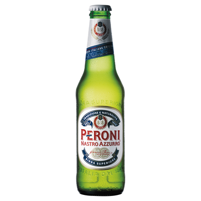 PERONI cerveza italiana botella 33cl x 6