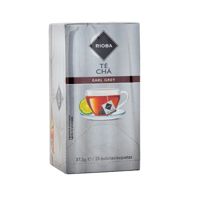 Té earl grey RIOBA bolsitas 38g 25 ud