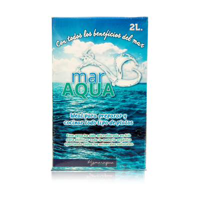 Agua de mar para cocinar 2L
