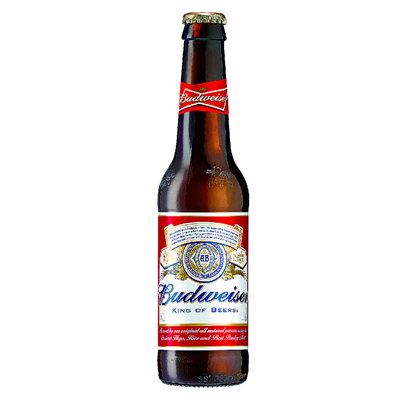 BUDWEISER cerveza americana 6 bot x 33cl