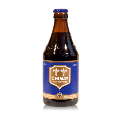 CHIMAY blue cerveza botella 33cl x6