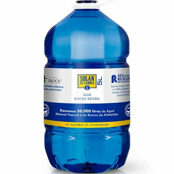 Caixa 3x5L aigua SOLAN DE CABRAS