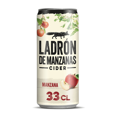 Ladrón de manzanas cider 33cl x 6ud
