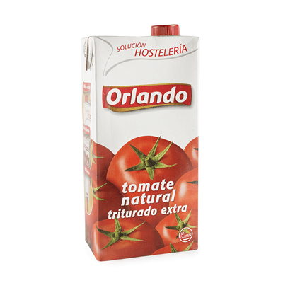 Tomate natural triturado extra ORLANDO brik 2050g