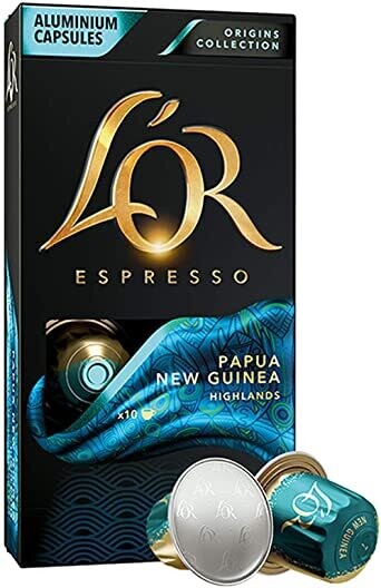 L'OR espresso PAPUA NEW GUINEA highligts 10 càpsules