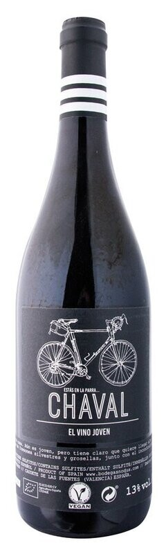 Vino joven El chaval Valencia ECO tinto 75cl