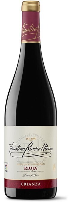 Vino Faustino Rivero Ulecia crianza 75cl