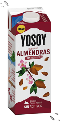 Yosoy bebida de almendras 1L sin azúcar
